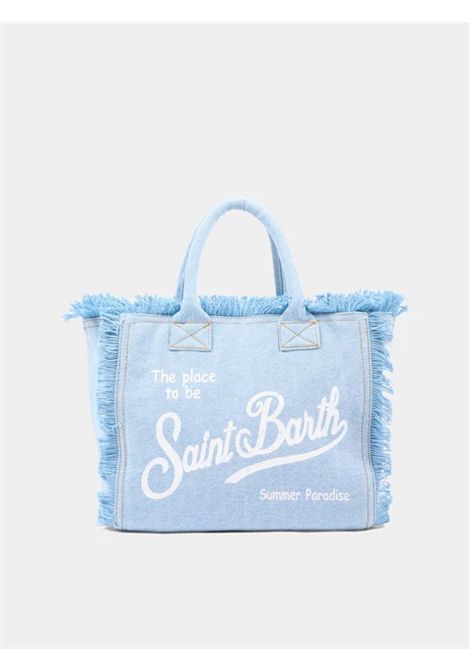 Borsa media in Denim SAINT BARTH | COL0001 COLETTE00426L DENIM LIGHT